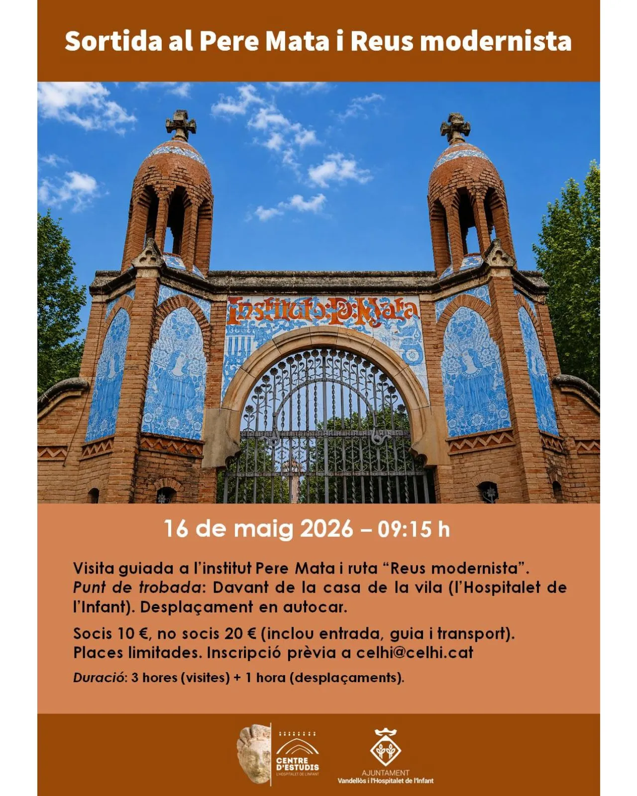 Cartell promocional de l'activitat.