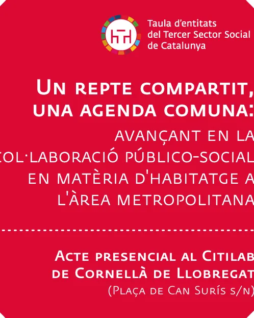 Cartell promocional de la jornada