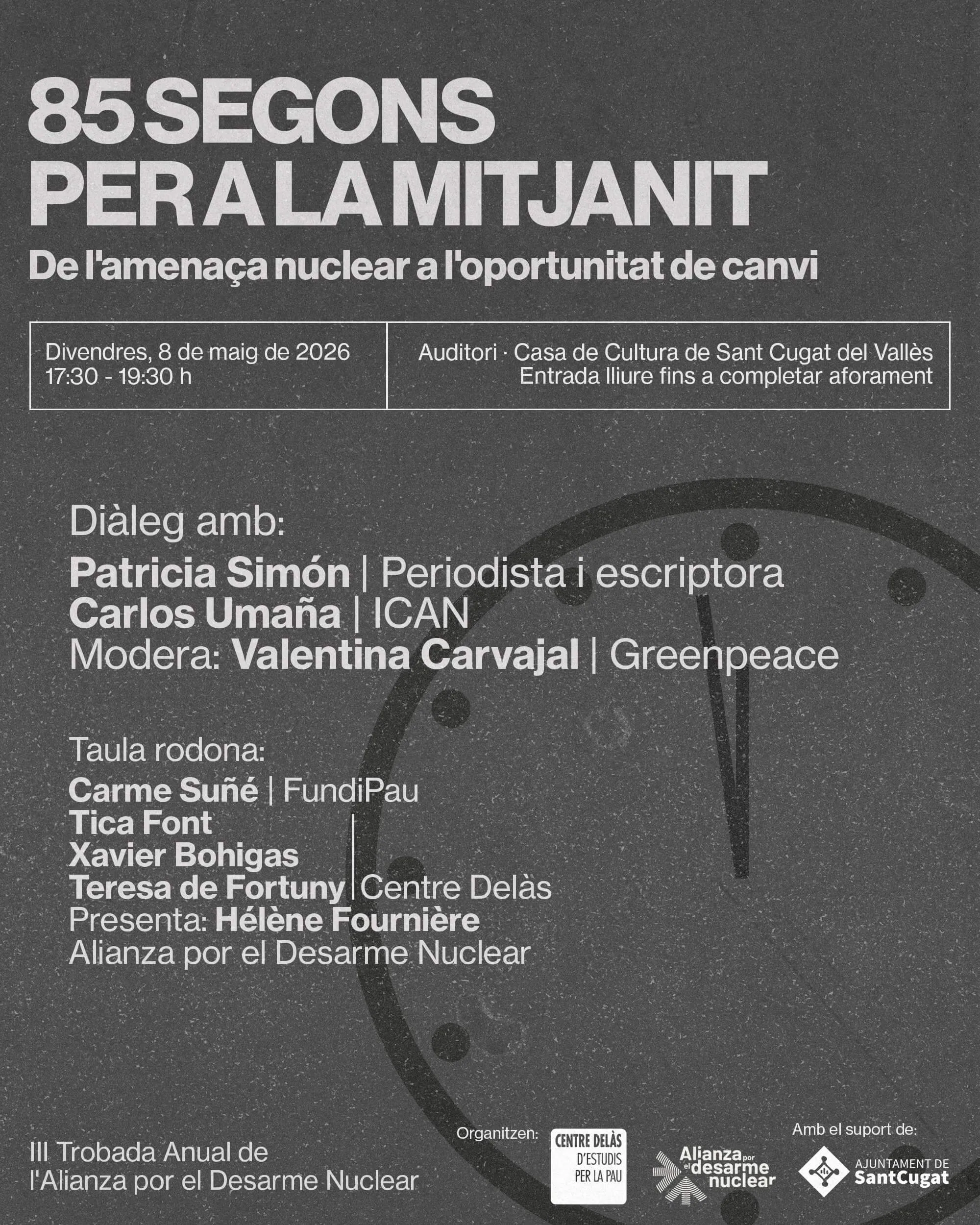 Cartell promocional de l'acte