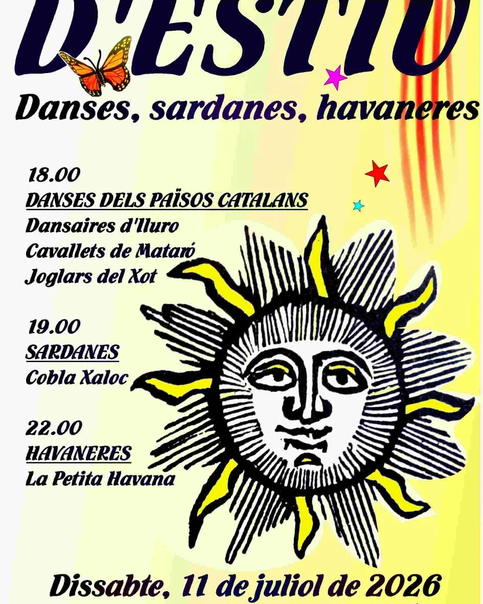 FESTA D'ESTIU Danses, sardanes, havaneres