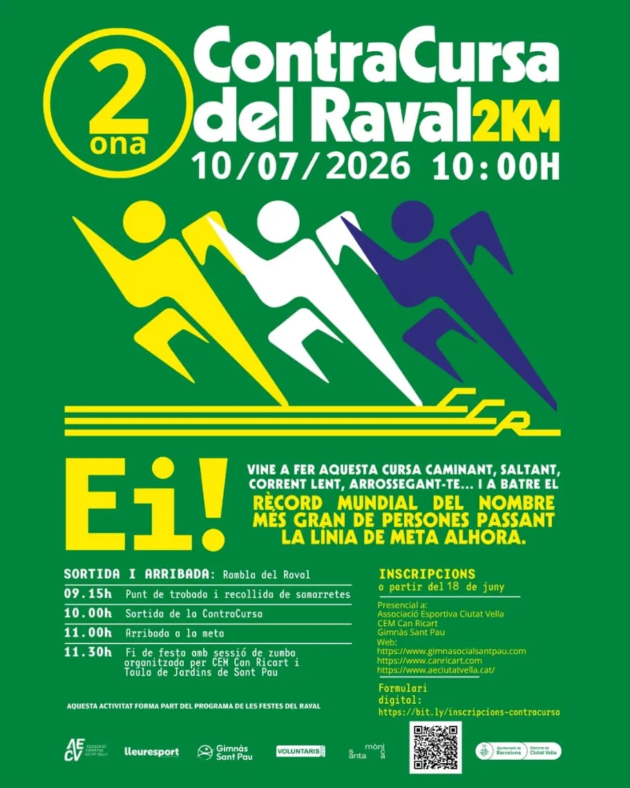 Cartell promocional de la cursa