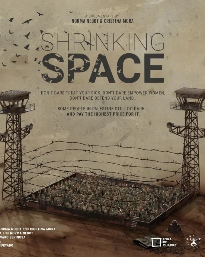 Cartell oficial del documental 'Espai Minvant'.