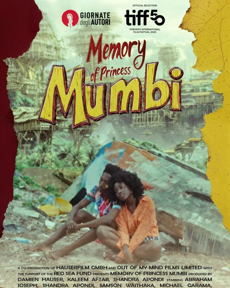 Cartell oficial de la pel·lícula 'Memory of princess Mumbi'.