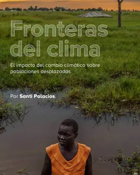 Cartell oficial de l'exposició 'Fronteres del clima'.