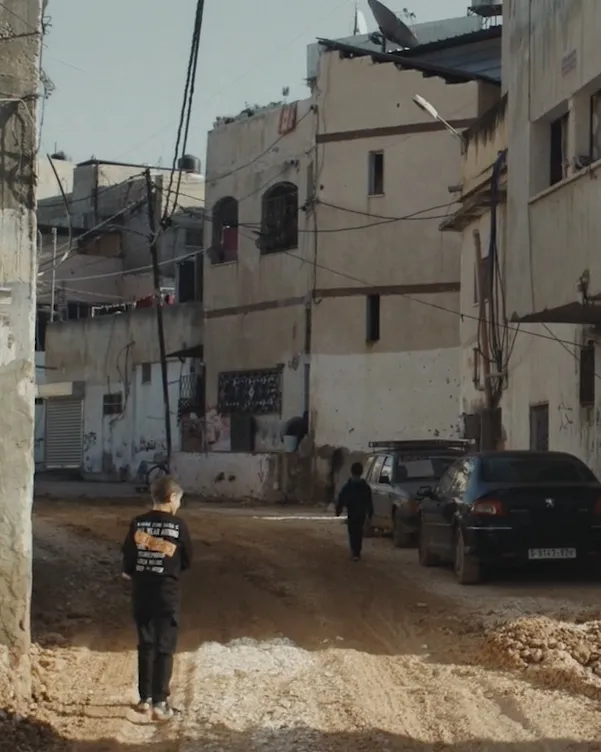 Frame del documental 'Shahid: créixer o morir a Palestina', per il·lustrar l'esdeveniment.