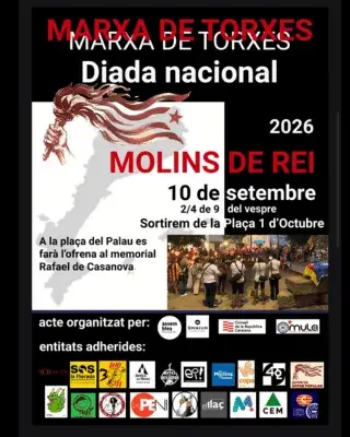 Cartell de l'acte.