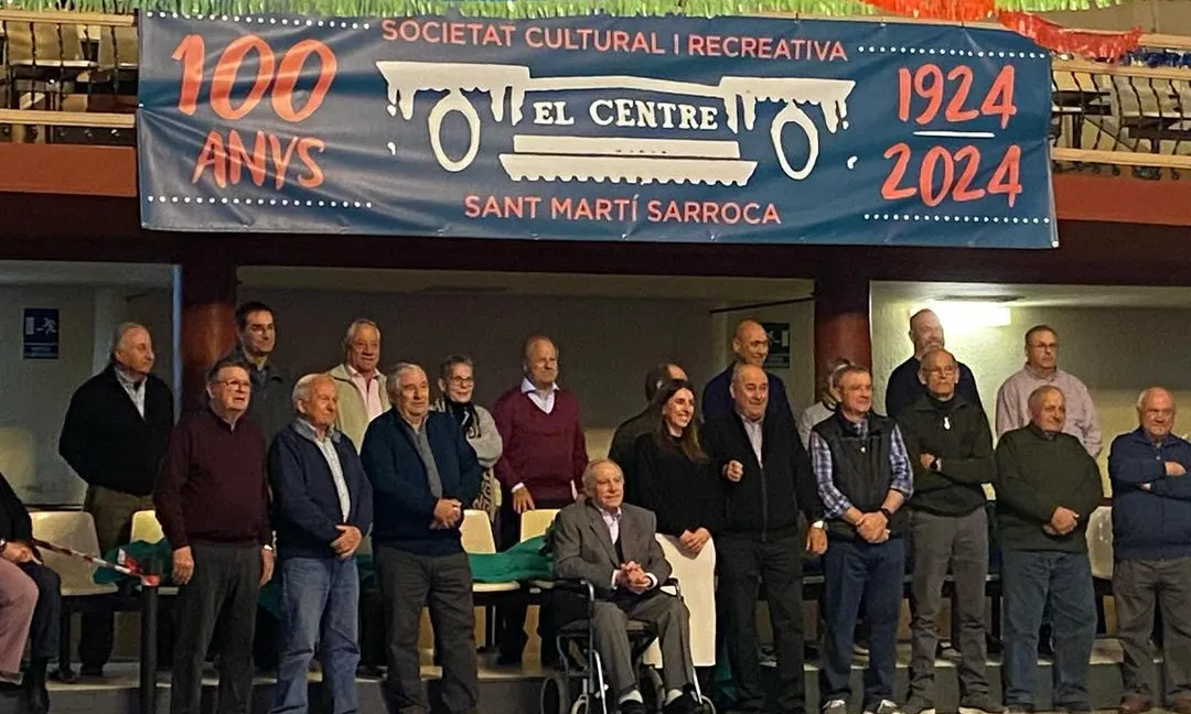 El Centre de Sant Martí Sarroca celebra el seu centenari aquest 2024.