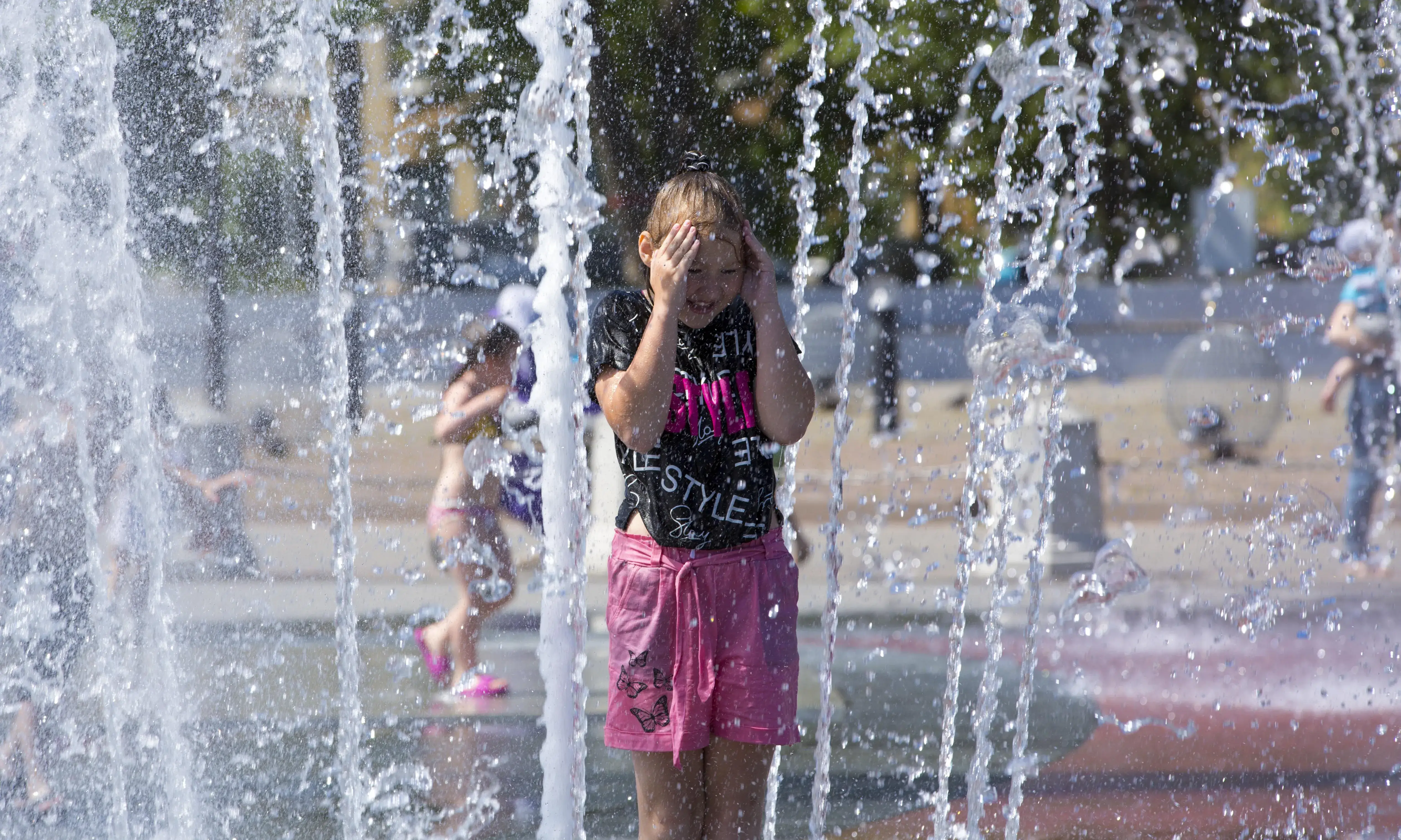 Imatge de la calor extrema de l'estiu