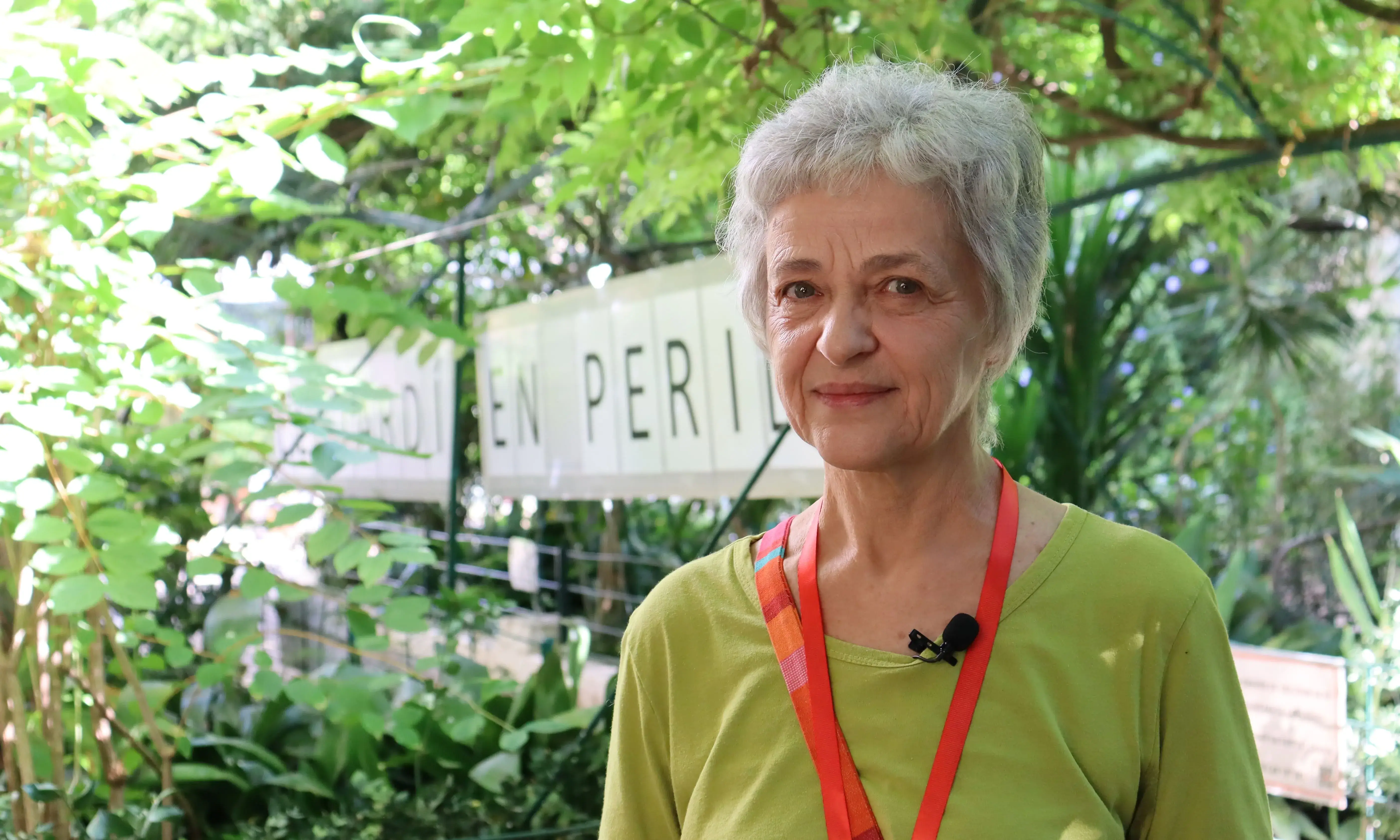 Marta Montcada, presidenta de l’Associació Salvem el Jardí 2014