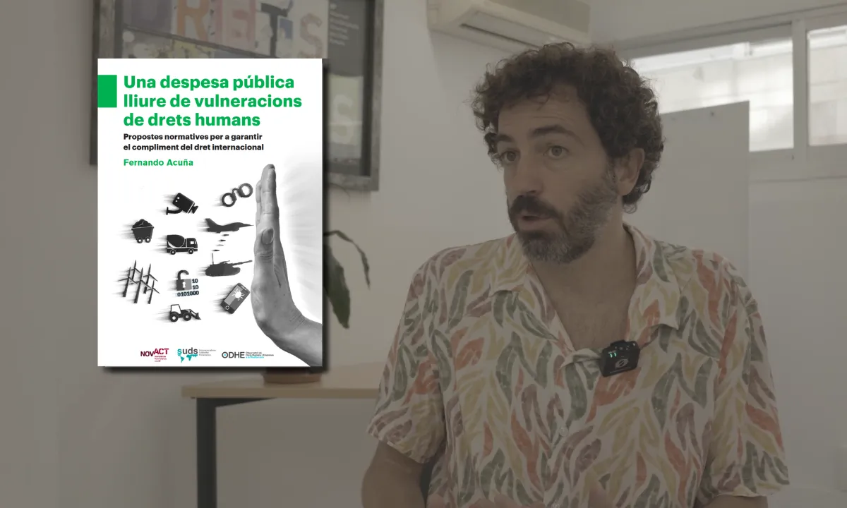 Una despesa pública lliure de vulneracions de drets humans. Propostes normatives per garantir el compliment del dret internacional