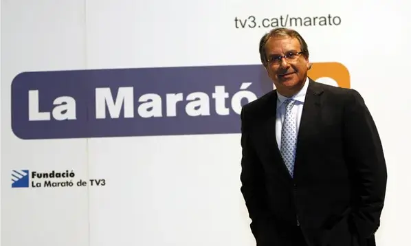 Josep Cuní presentador de la propera Marató de TV3