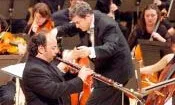 Jordi Molina, tenora solista durant el 'Concert Catalanesc' de Salvador Brotons