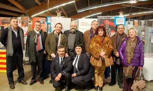 Dirigents d'algunes de les institucions que hi han participat.