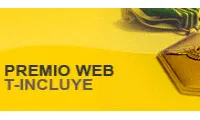 Logotip del Premi web T-incluye