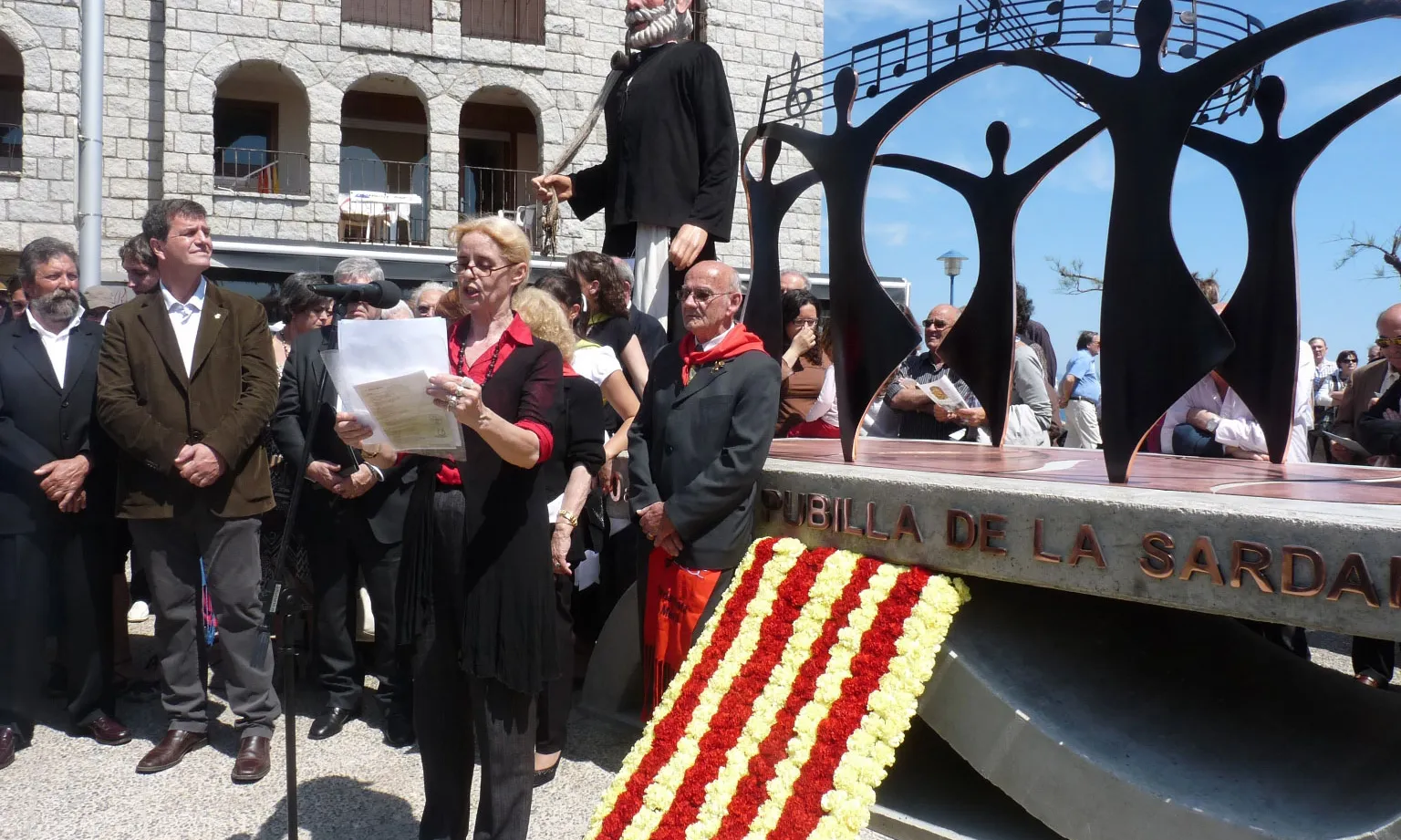 Acte de proclamació de l'Escala Ciutat Pubilla de la Sardana.