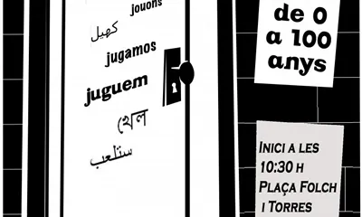 Cartell de la iniciativa Obrint Portes