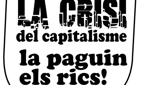 Cartell de la cassolada contra les retallades socials de Lleida 