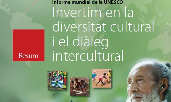 Portada de "Invertim en la diversitat cultural i el diàleg intercultural"