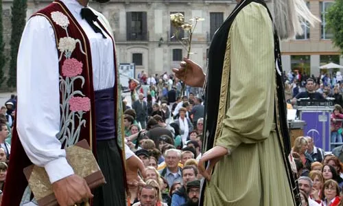 Els gegants de l'Agrupació.