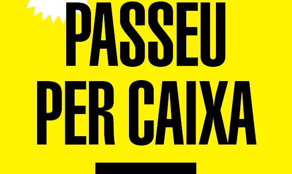 Portada de l'informe "Passeu per caixa" de la Campanya Roba Neta