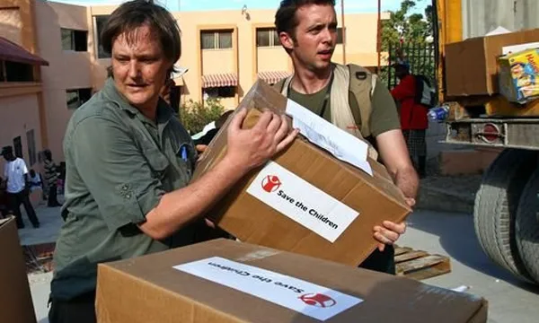 Ajuda humanitària de l'ONG Save the Children