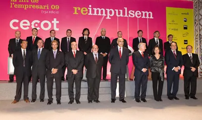 Fotografia de la Nit de l'Empresari 2009