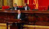 Conseller Ausàs durant intervenció parlamentària