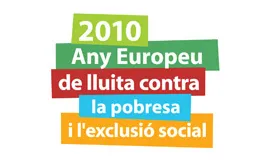 Logo de l'Any Europeu de lluita contra la pobresa i l'exclusió social