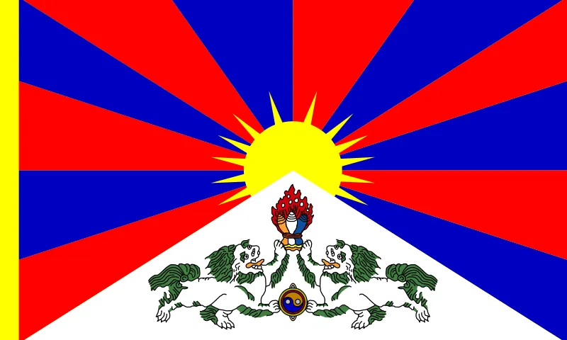 Bandera del Tibet