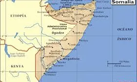 Mapa de Somàlia