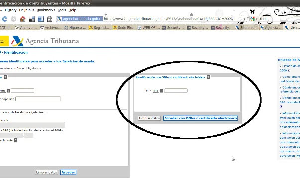 Portal de l'Agencia Tributària