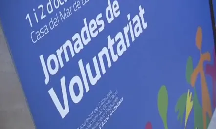 Cartell de les quartes Jornades de Voluntariat