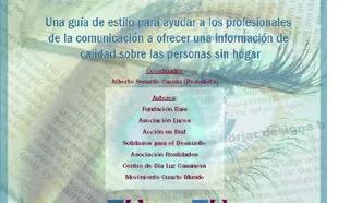 Portada de la Guía de Estilo para Periodistas: Mira a las Personas sin Hogar