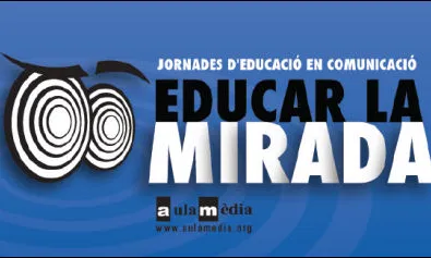 Logotip de les Jorandes d'Educació en Comunicació: Educar la Mirada