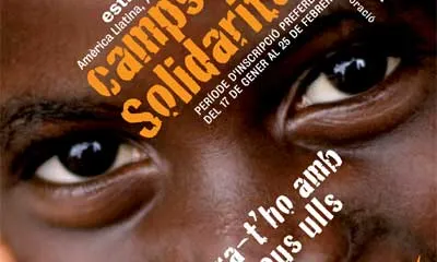 Portada del llibert Camps de Solidartiat 2011 de SETEM Catalunya