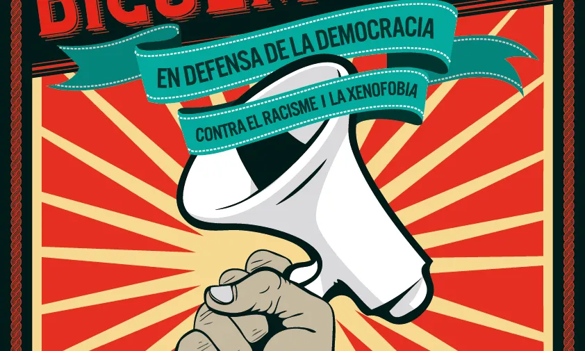 Cartell de la campanya "Diguem prou!"