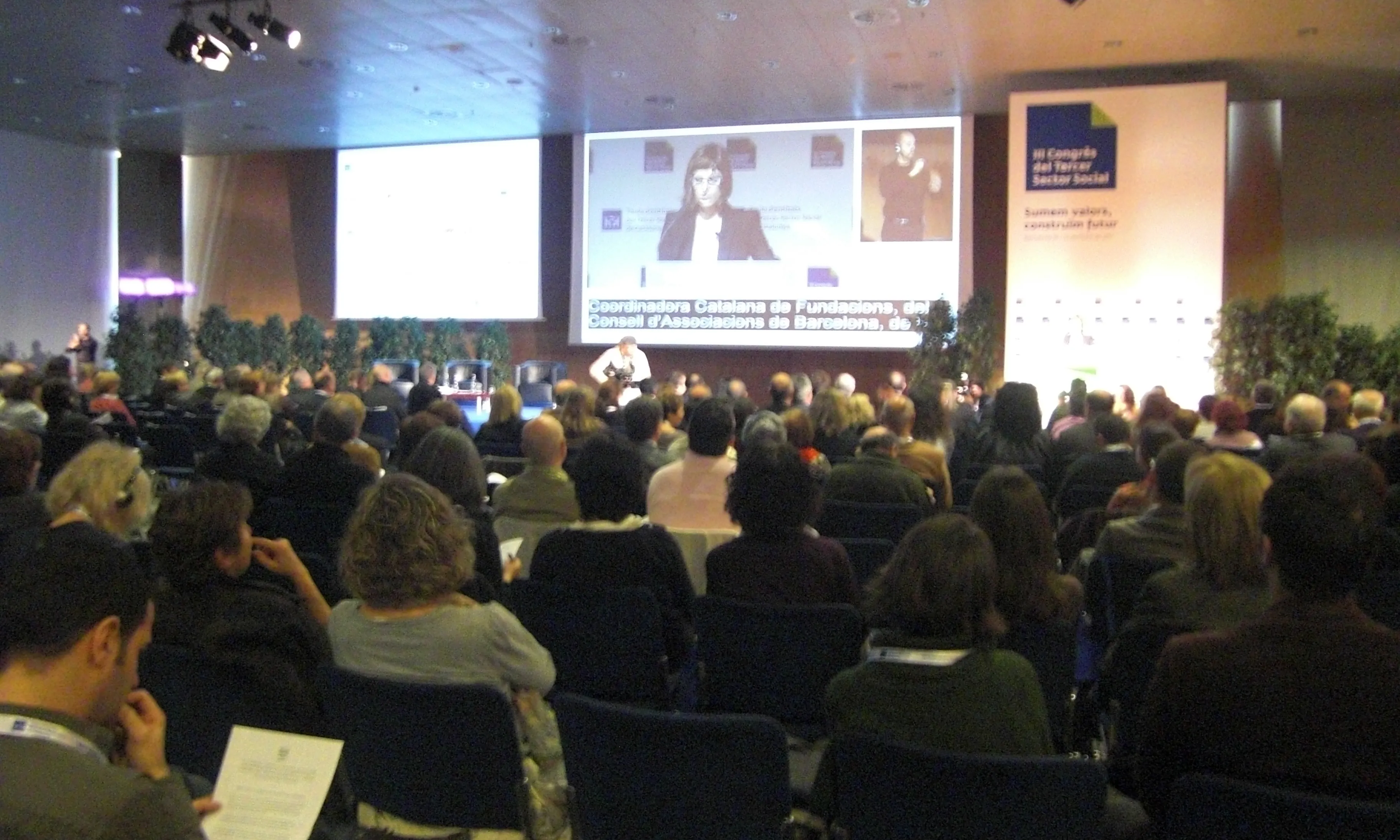 Inauguració del III Congrés del Tercer Sector Social