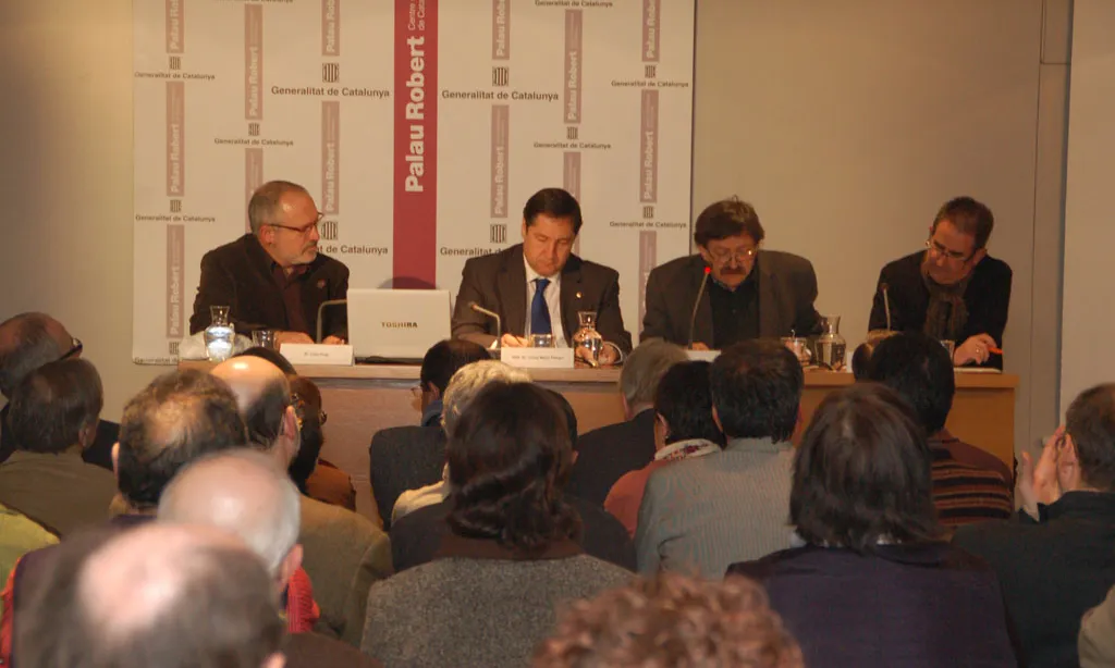 Un moment de l'acte d'inauguració.