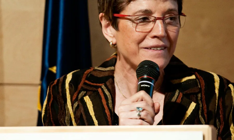 Francina Alsina durant l'entrega de premis