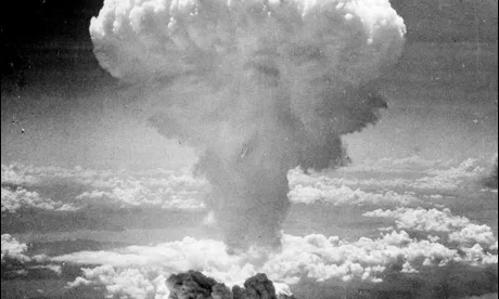 El núvol radioactiu de la 2a guerra mundial al Japó.