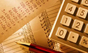 Imatge calculadora i llapis