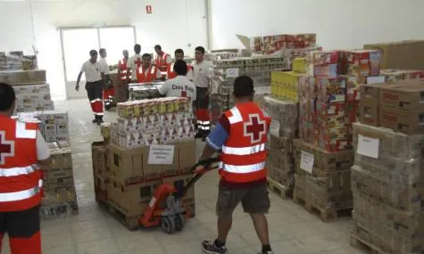 La Creu Roja ha repartit aliments a més de 130.000 persones amb dificultats