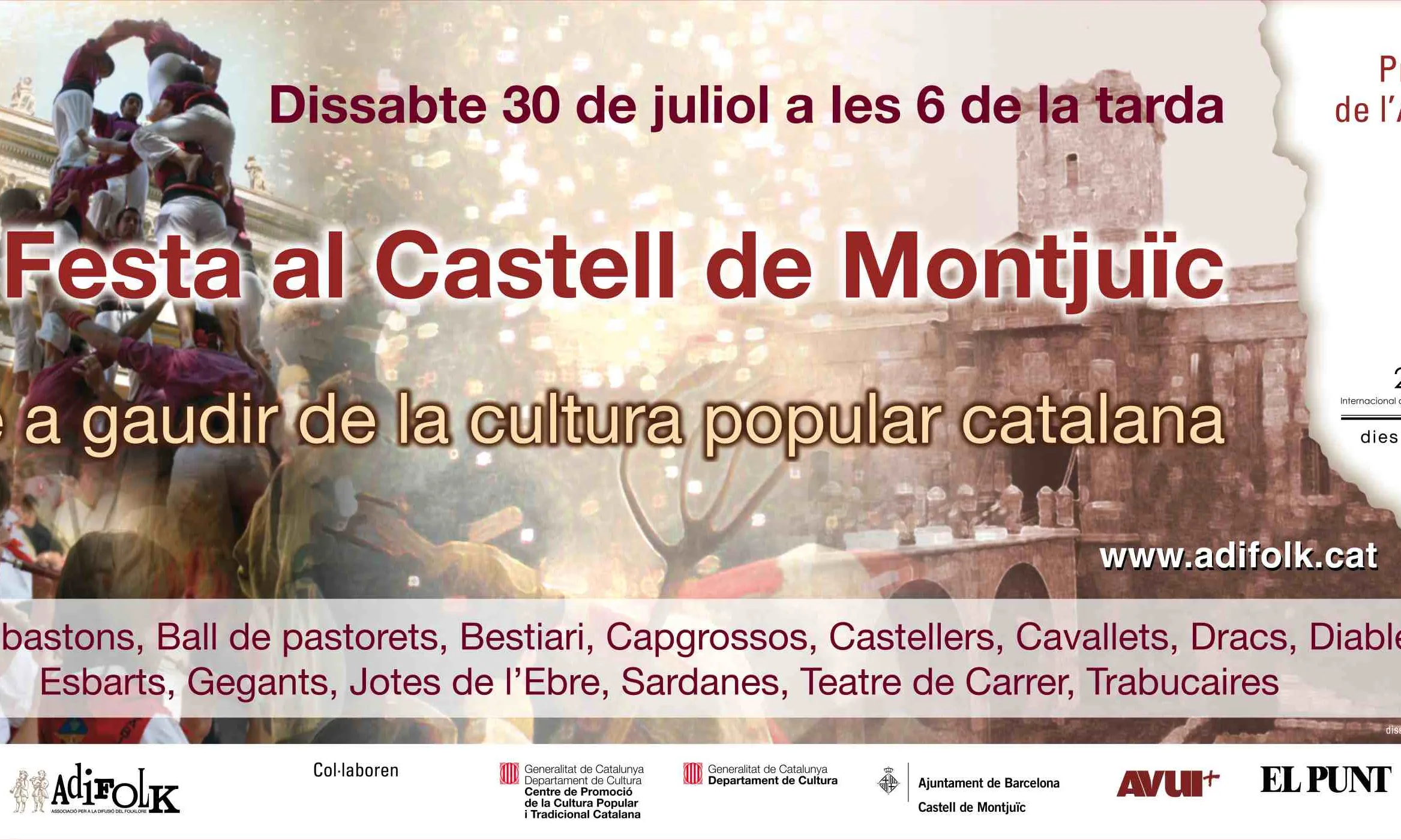 Cartell de l'acte.