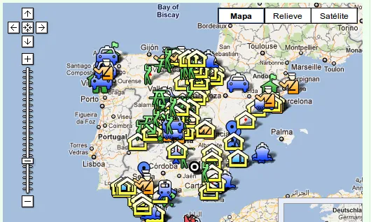 Captura del mapa de l'especulació de l'Ecowiki
