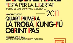 Cartell dels actes d'Òmnium Cultural