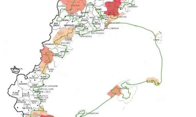 Mapa del recorregut previst pel Camí