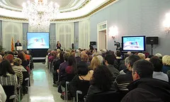 Fotografia de l'entrega de la XVIIIa edició del Premi del Voluntariat