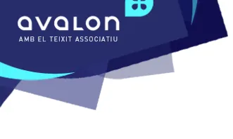 Logotip d'AVALON, amb el teixit associatiu
