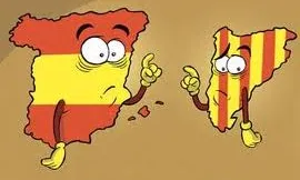 Dibuix Catalunya-Espanya. Font: Bondia.cat