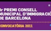 Imatge del Premi Consell Municipal d'Immigració de Barcelona